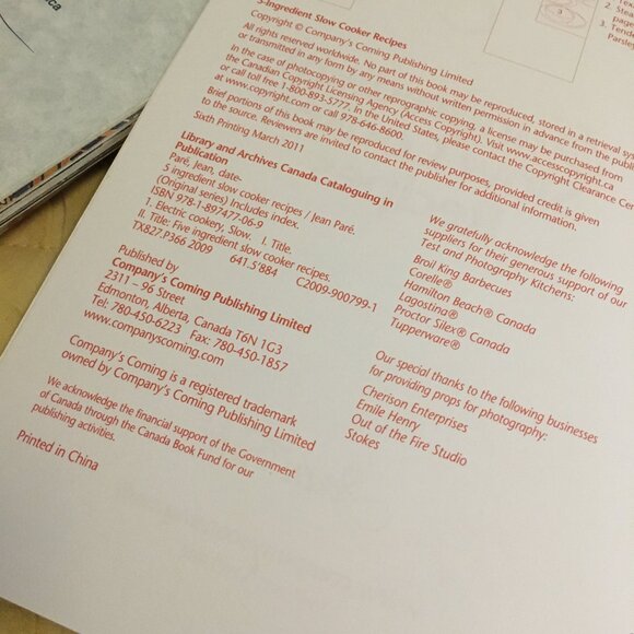 Company's Coming 4 Vintage Cookbooks - Picture 12 of 13